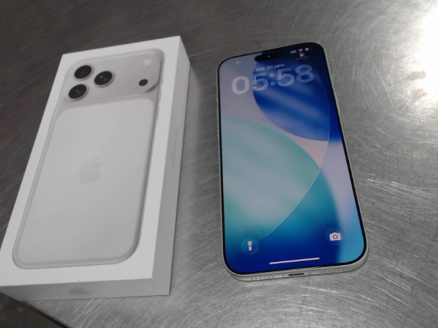 Iphone 17 pro max(256gb)+boite(neuf)