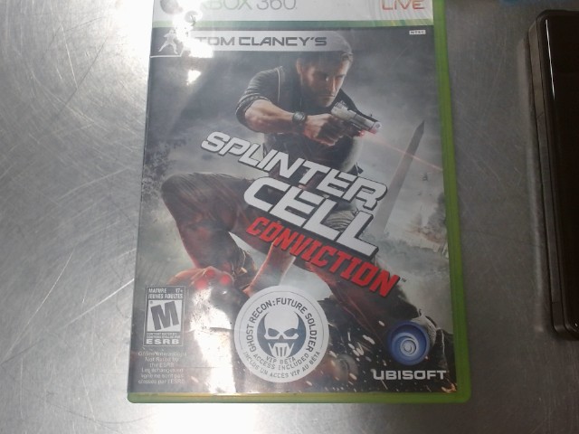 Splinter cell conviction xbox 360
