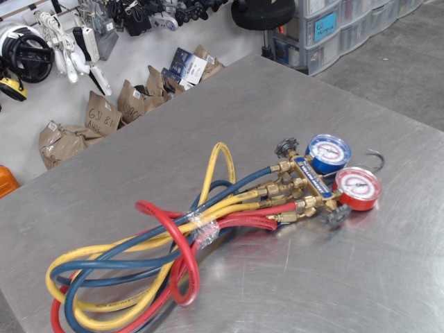 Manometre pour refrigeration