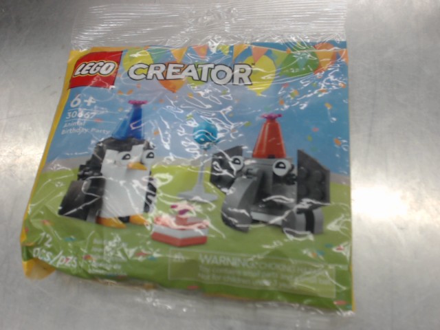 Lego creator animal birthday party 6+