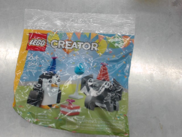 Lego creator animal birthday party 6+
