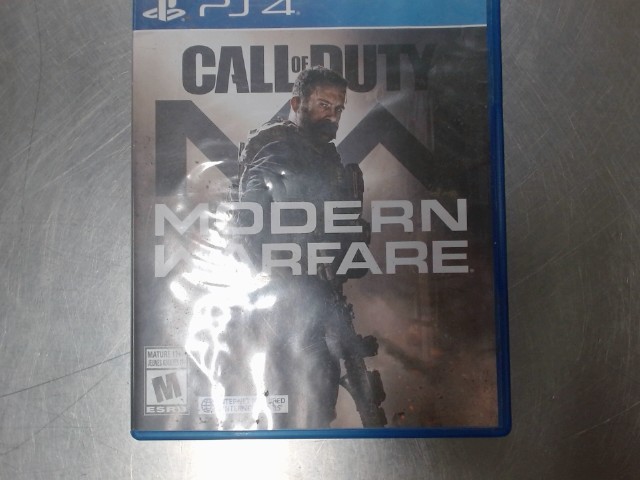 Call of duty: modern warfare playstation
