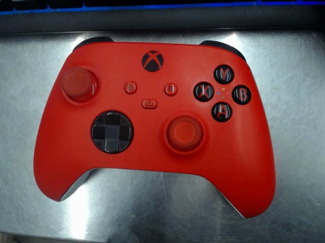 Manette xbox series s/x rouge