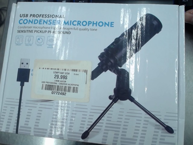 Usb professional condeser microphpne