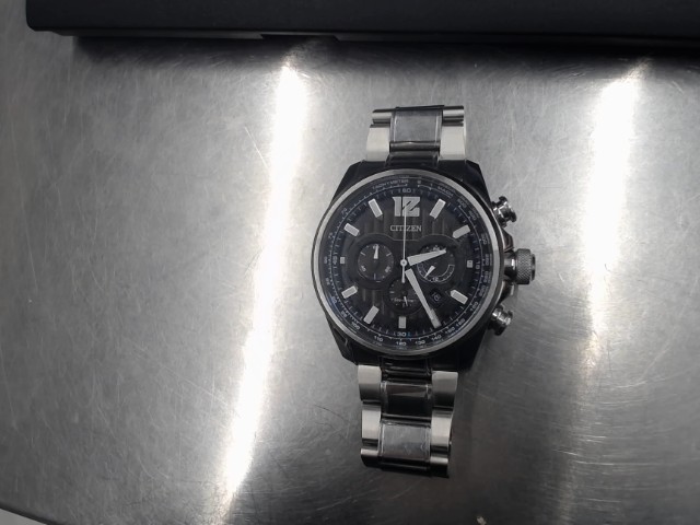 Montre eco drive grise noir