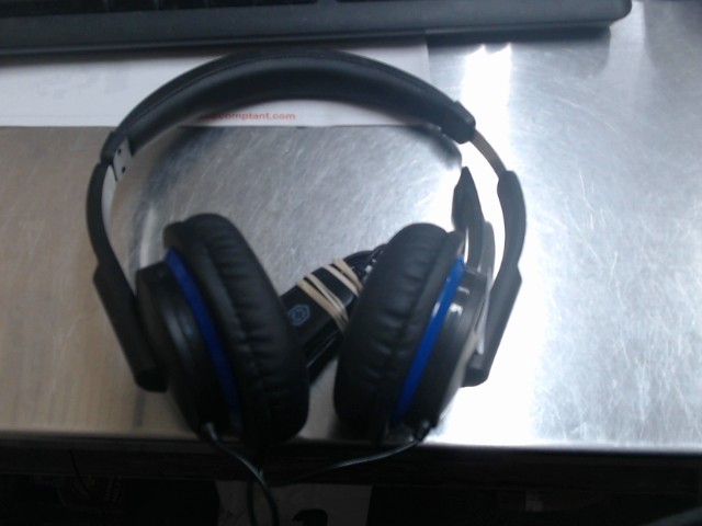 Casque ecouteur pour console avec micro