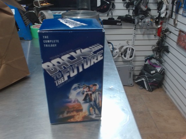 Back to the future trilogy vhs