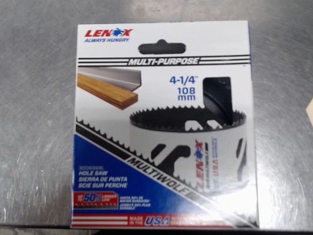 Lame de hole saw 4-1/4