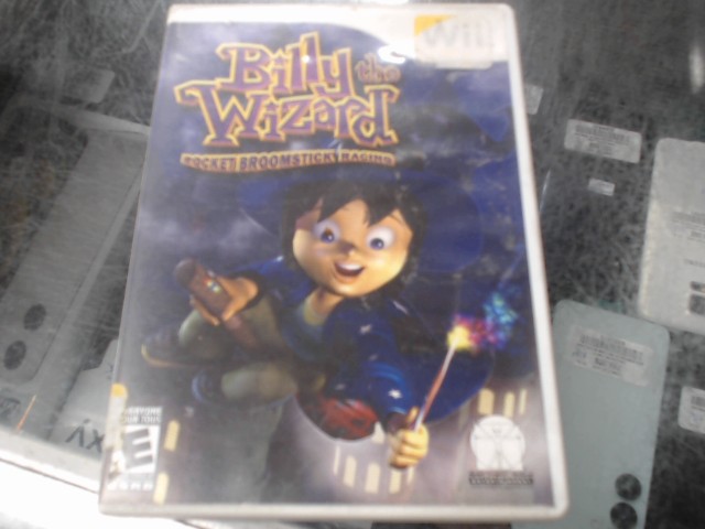 Billy the wizard rocket broomstick racin