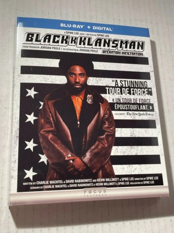Blackkklansman blu-ray