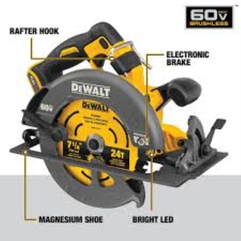 Scie ronde dewalt flexvolt