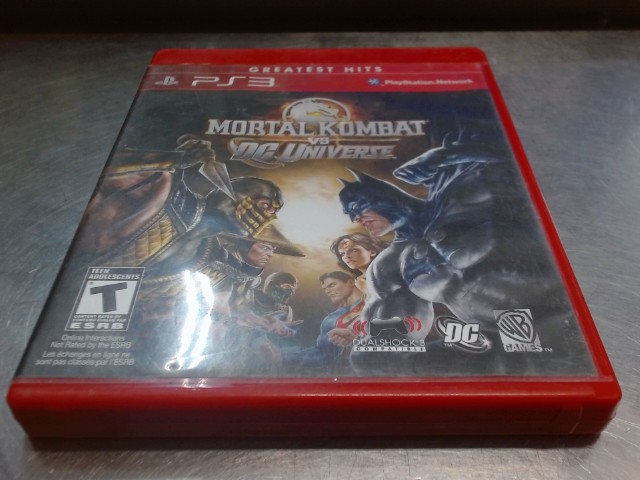 Mortal kombat vs dc universe