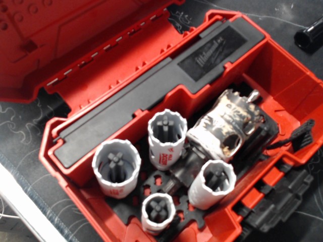 9pc bi-metal hole saw kit