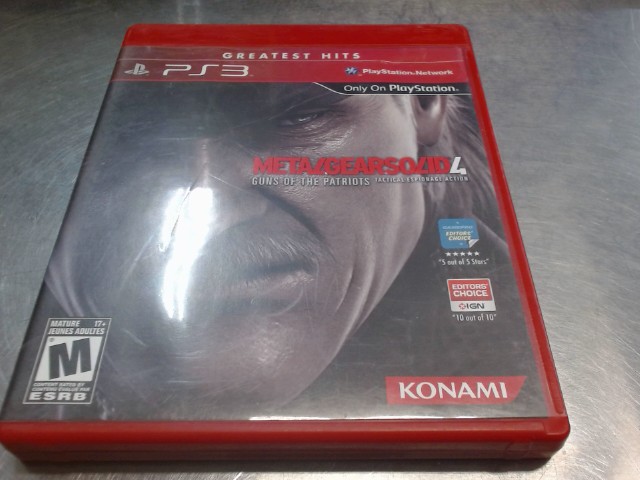 Metal gear solid 4 guns of the patriots