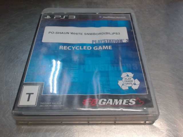 Shaun white snowboard