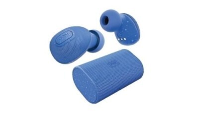 Wireless bluetooth earbuds with dock