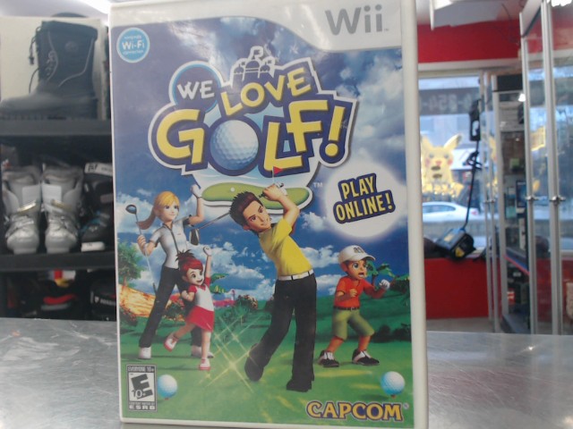 We love golf!
