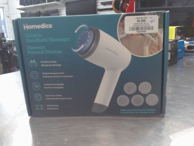 Masseur portatif shiatsu (neuf)