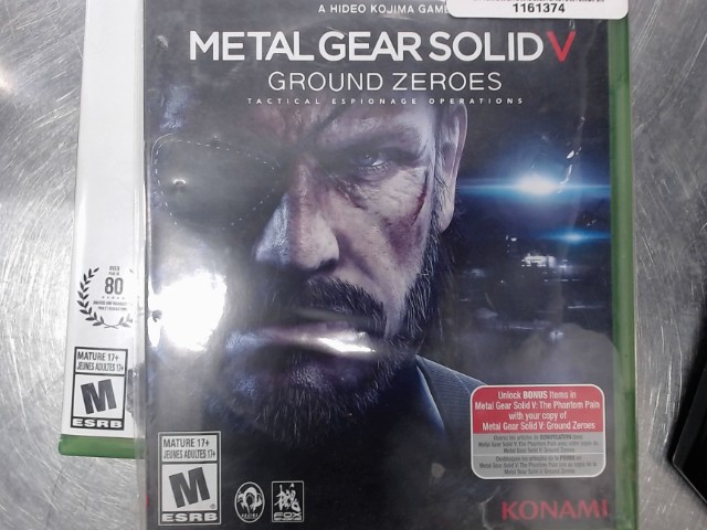 Metal gear solid v ground zeroes