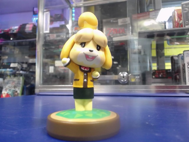 Isabelle (shizue) amiibo winter clothes