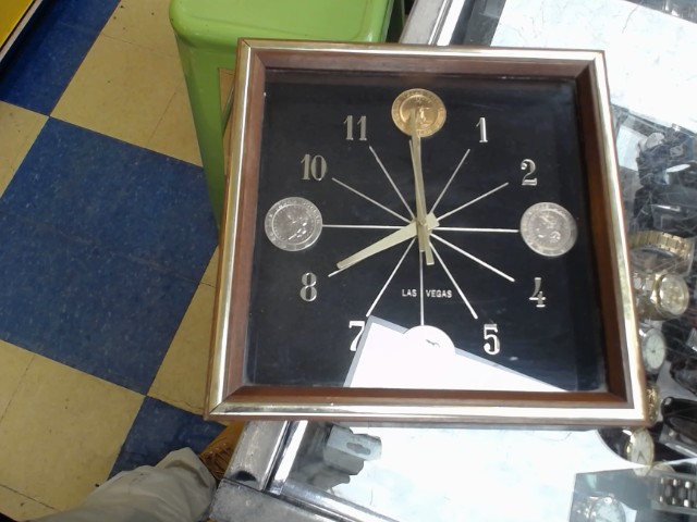 Horloge avec coins las vegas