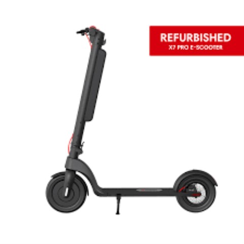 Trotinette electrique avec casque