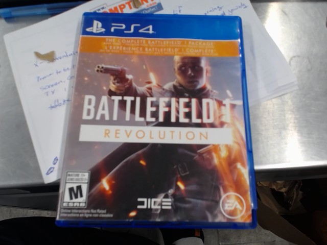 Battlefield 1 revolution ps4