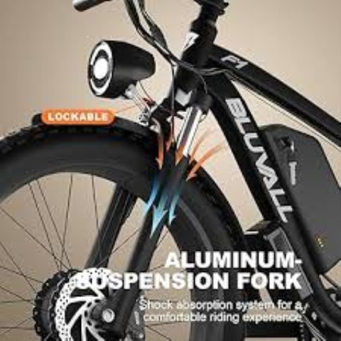 Velo fatbike electrique cle et chargeur