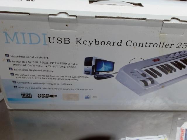 Controleur midi usb 25 touches