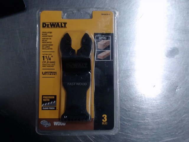 Pack 3 blades oscillateur bois