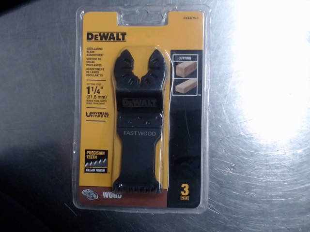 Pack 3 blades oscillateur bois