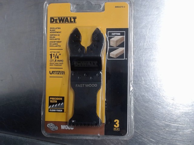 Pack 3 blades oscillateur bois