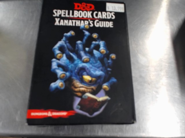 Spllbook cards xanathar's guide
