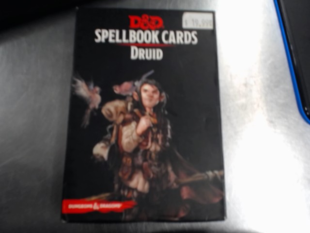 Dnd spellbook cards druid