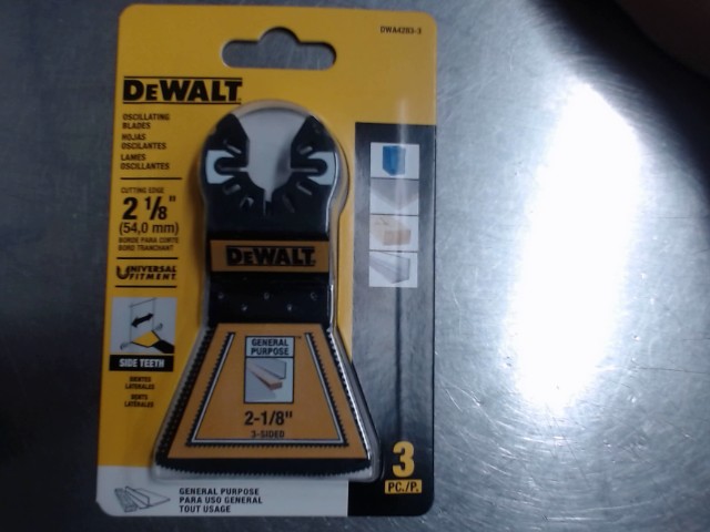 Pack 3 lame oscillante 3-side tout usage