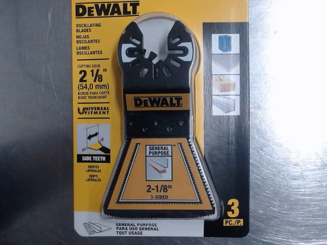 Pack 3 lame oscillante 3-side tout usage