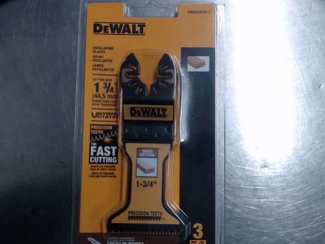 Pack 3 lame oscillante bois