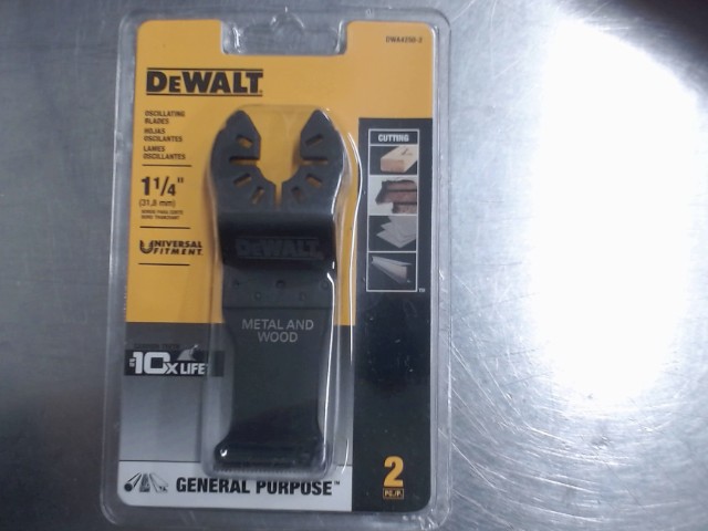 Pack 2 lame osciallante general purpose