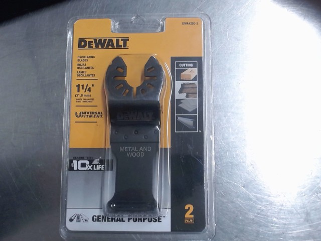 Pack 2 lame oscillante general purpose