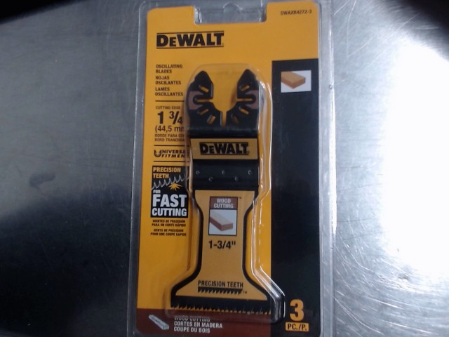 Pack 3 lame oscillante bois