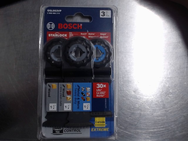 Pack 3 lame oscillante starlock