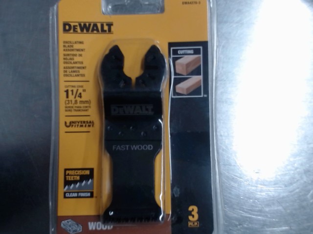 Pack 3 lame oscillante bois