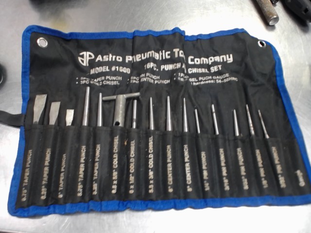 Punch and chisel set