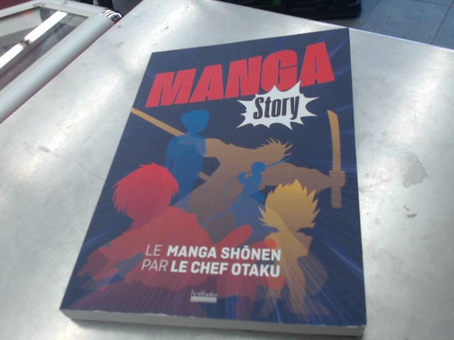 Livre manga shonen par le chef otaku