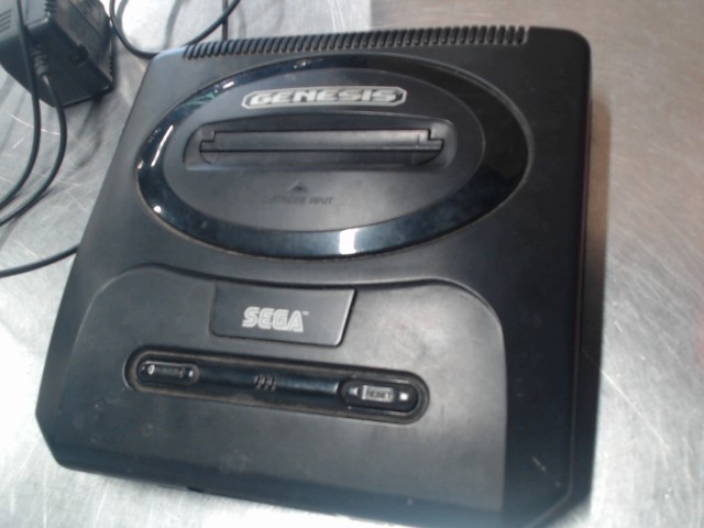 Console avec fils manette