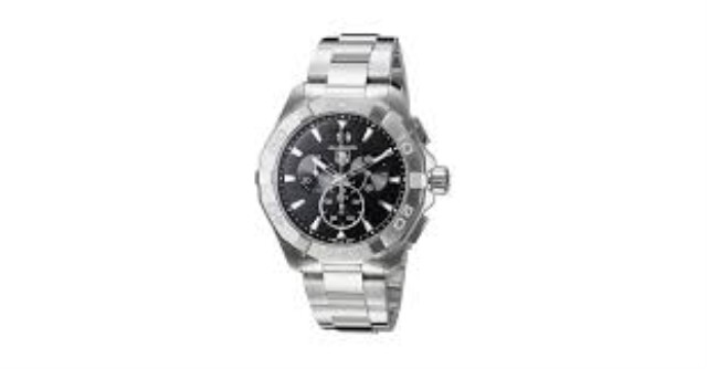 Tag heuer montre gris saphire glass