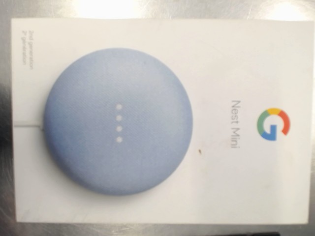 Google nest mini en boite