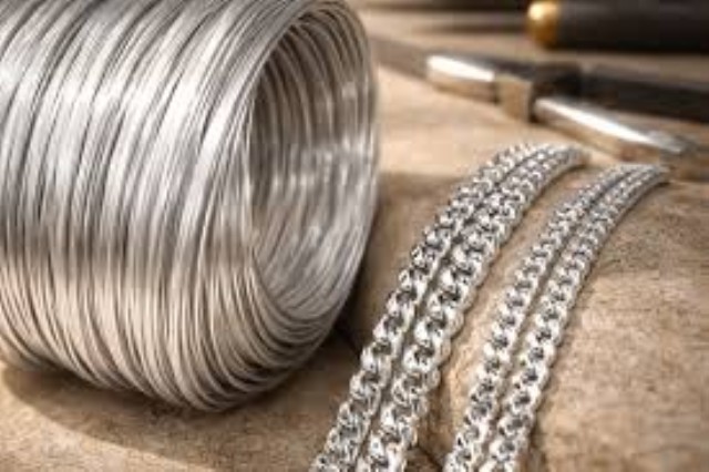 Braslet en argent torsade 2.5g