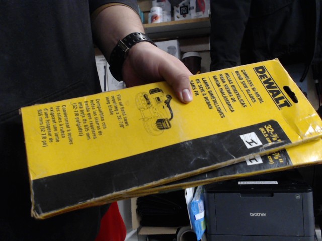 Band saw blades pk3 bi-met