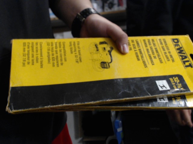 Band saw blades pk3 bi-met